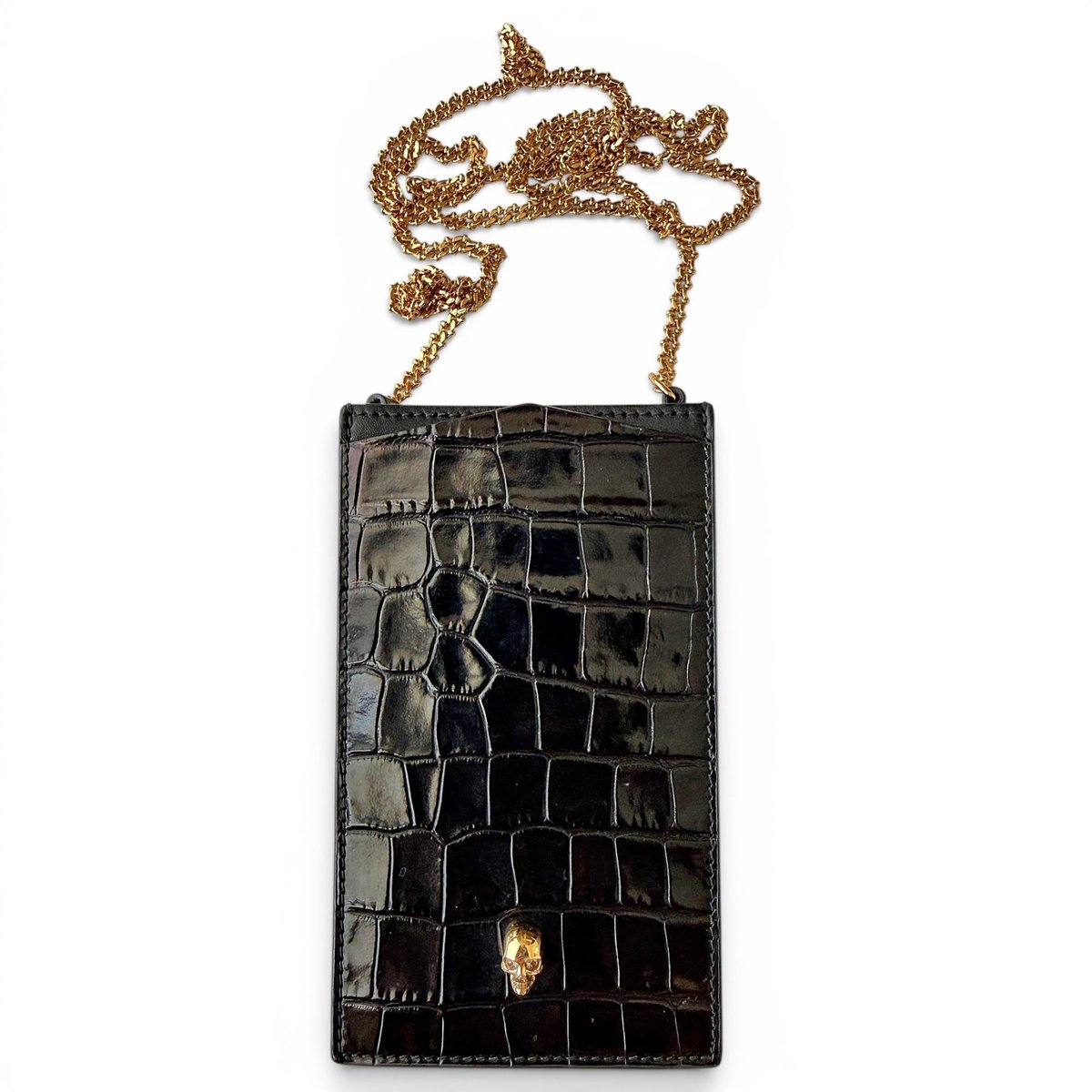 Leather mini bag