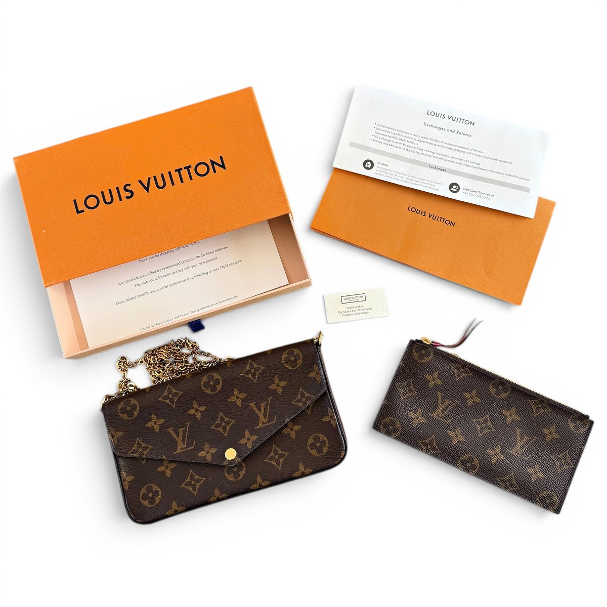 Félicie leather crossbody bag