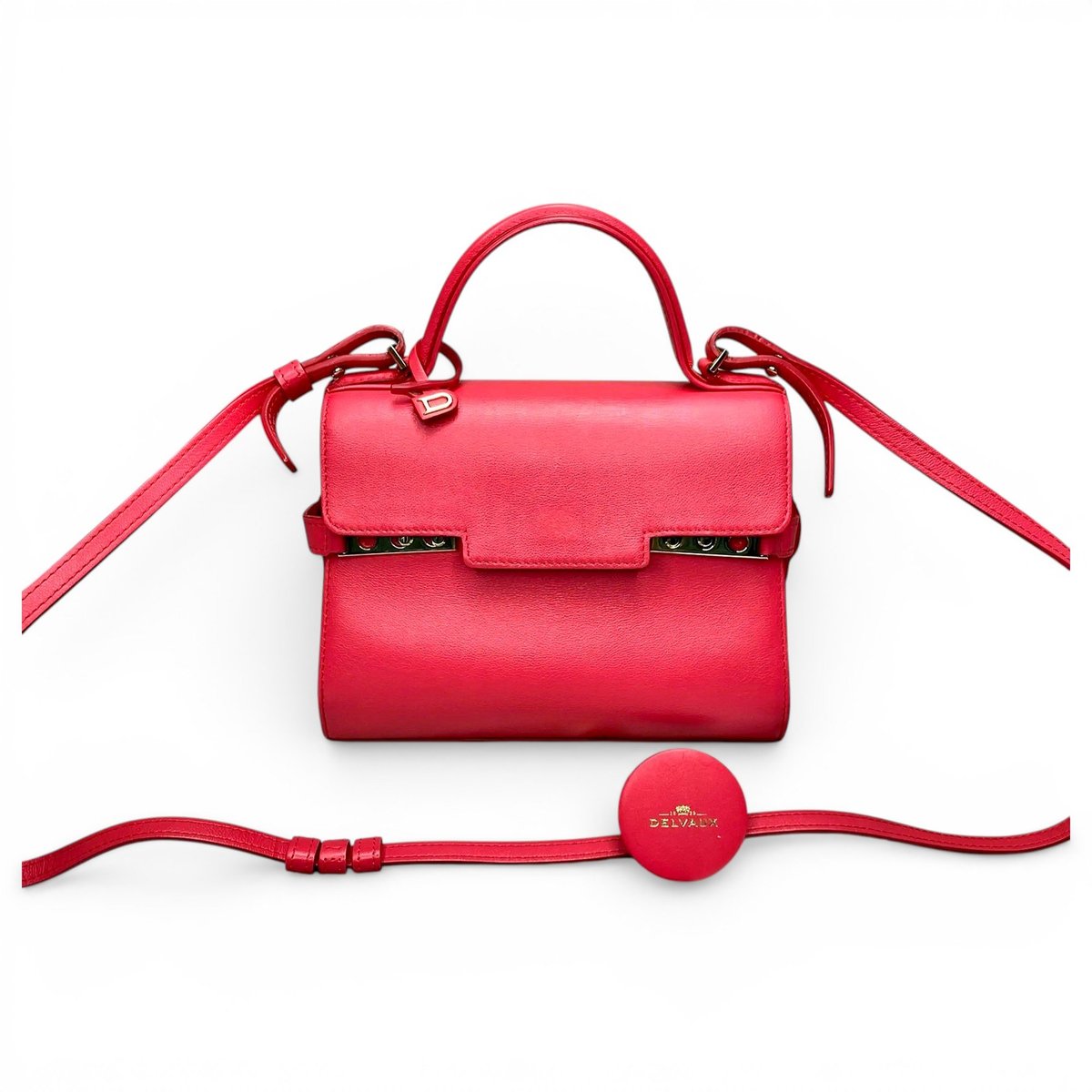 Tempête leather crossbody bag