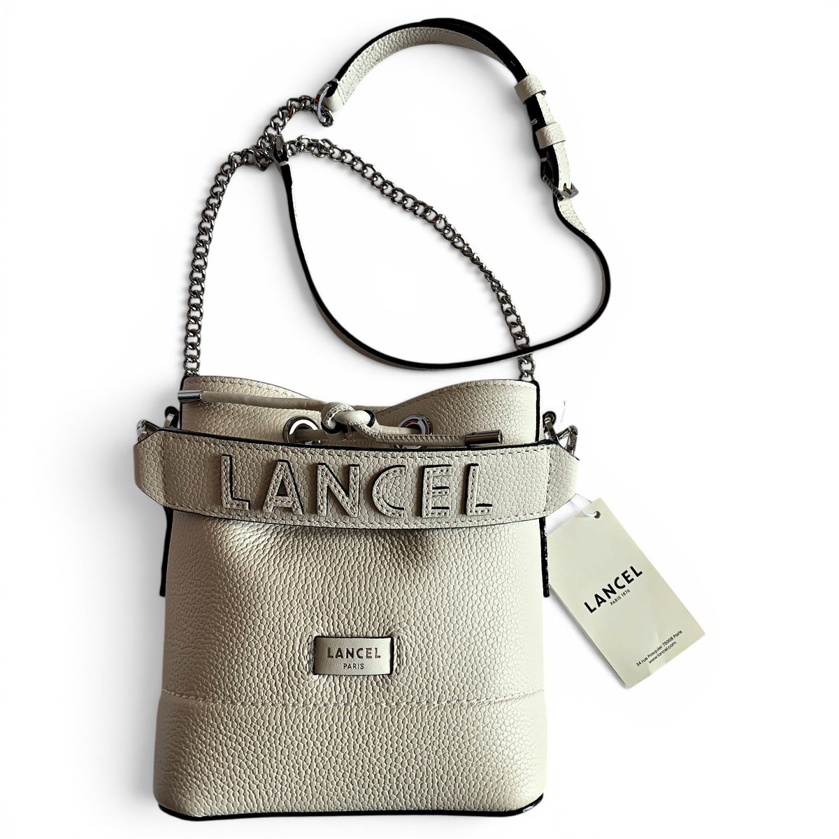 Ninon leather crossbody bag