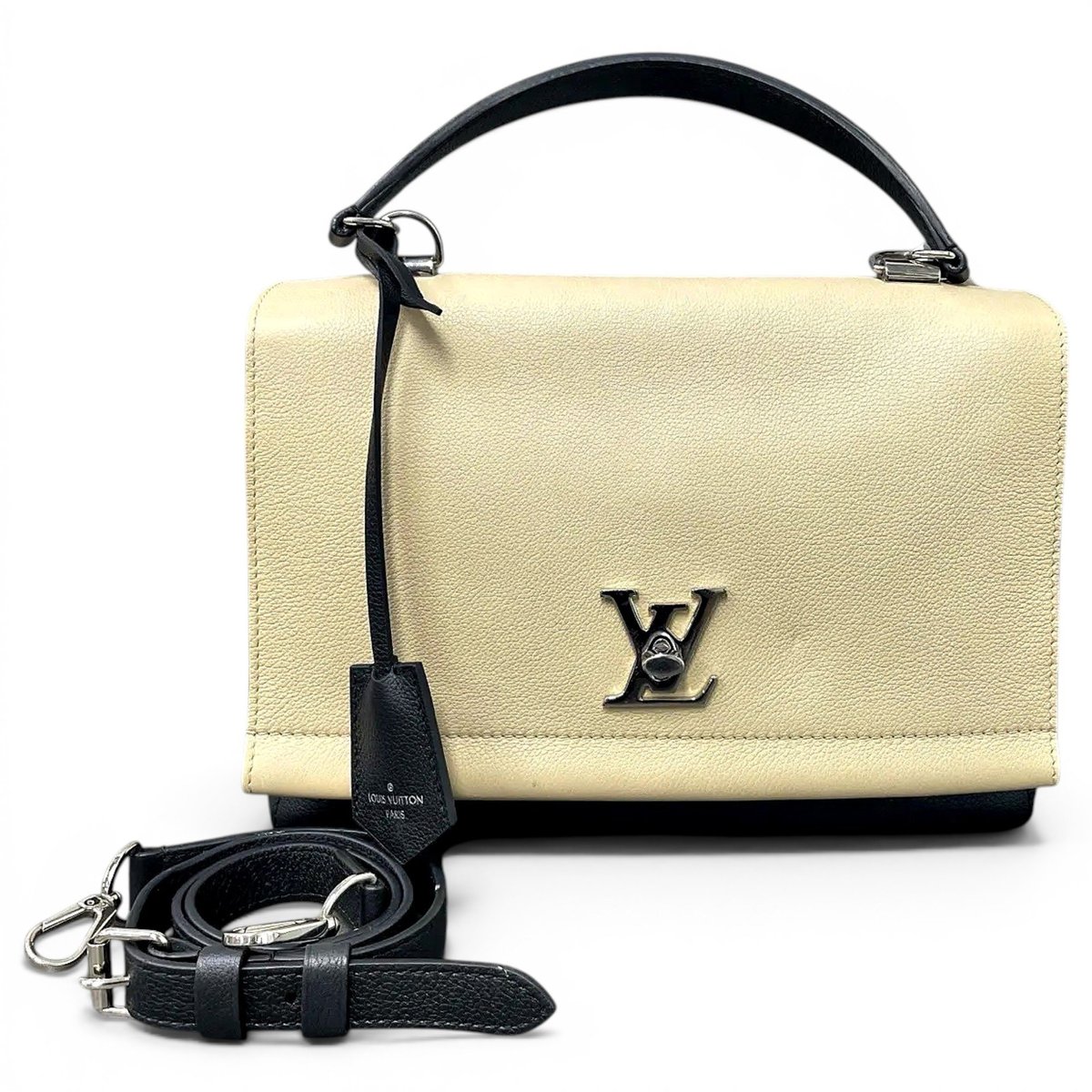Lockme leather handbag