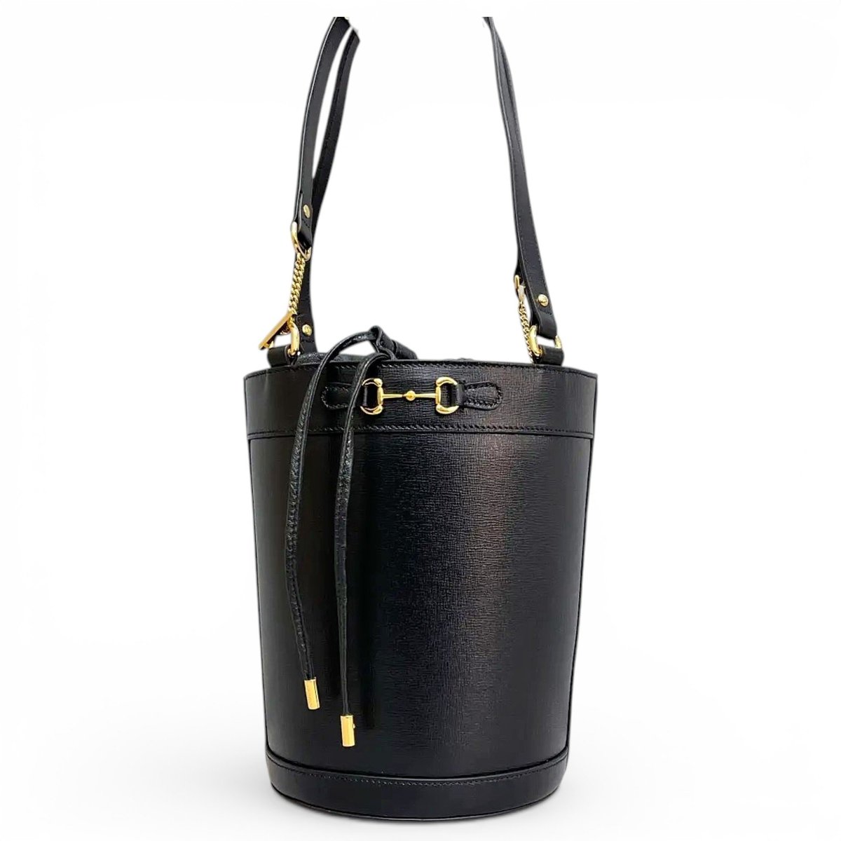 Horsebit 1955 Bucket leather handbag