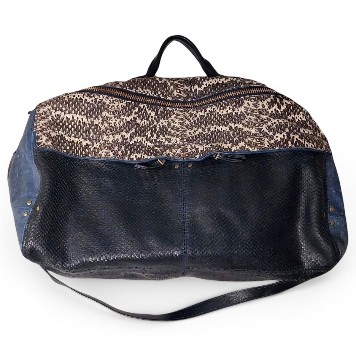 Leather 48h bag