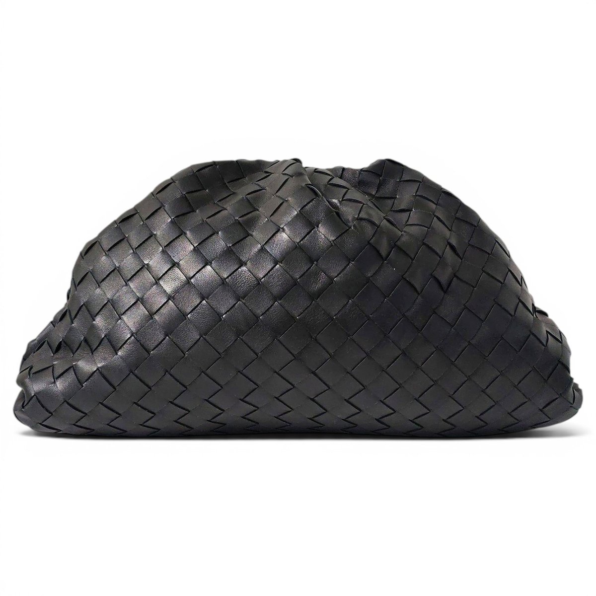 Pouch leather handbag