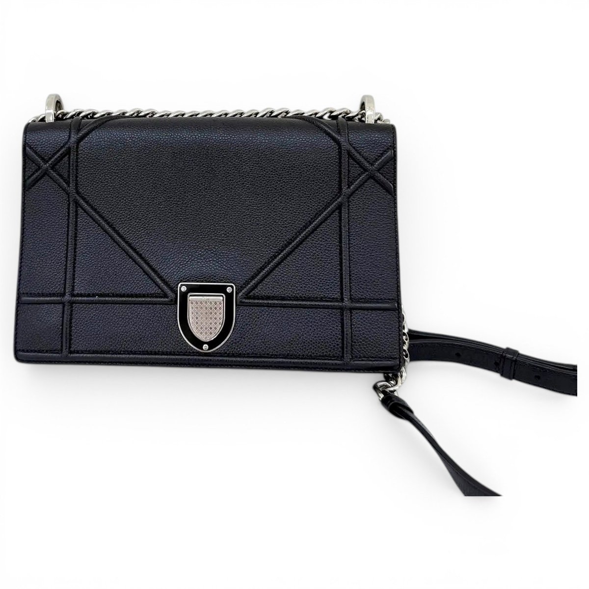 Diorama leather crossbody bag