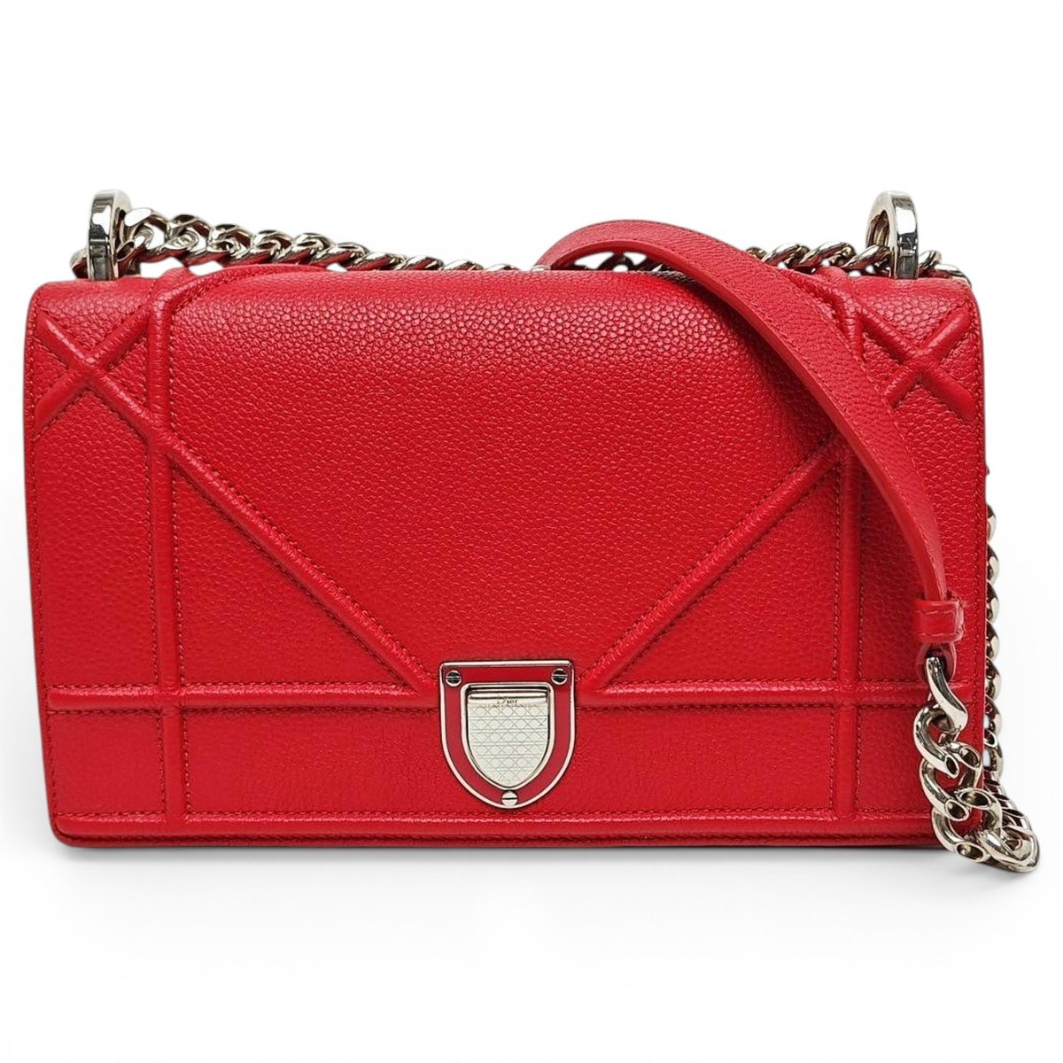 Diorama leather crossbody bag