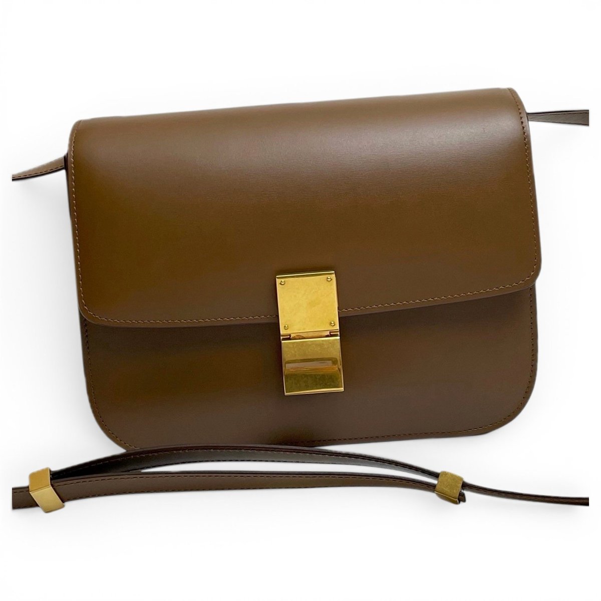 Classic leather handbag