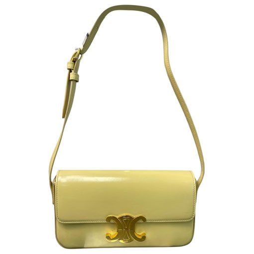 Triomphe Long leather handbag