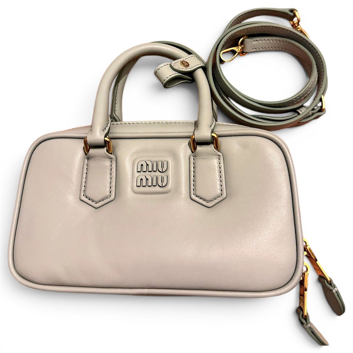 Arcadie leather handbag