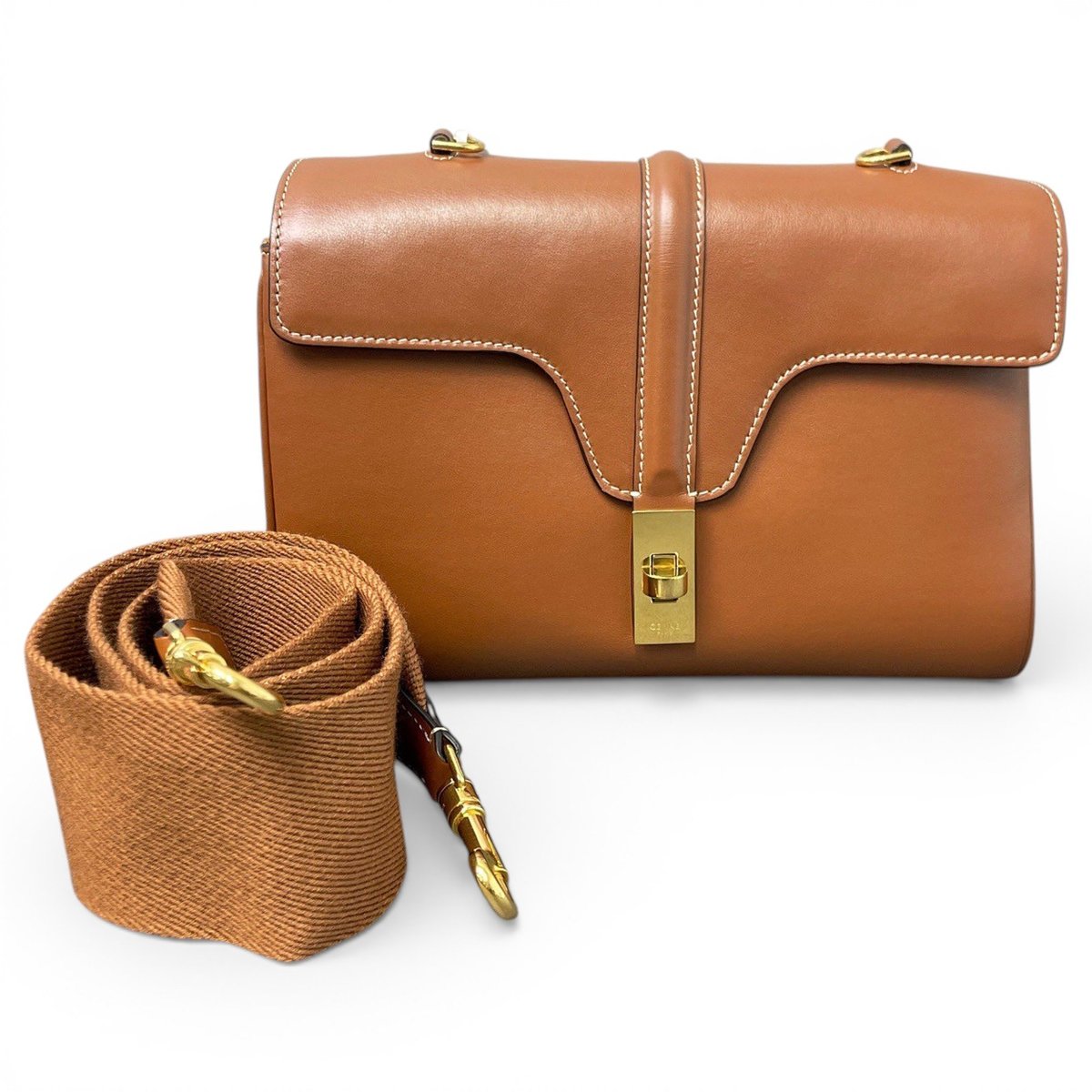 Sac 16 leather handbag