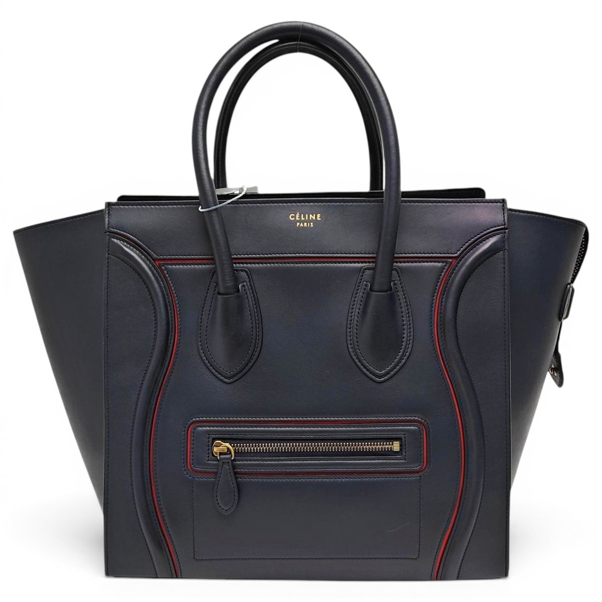 Luggage leather handbag