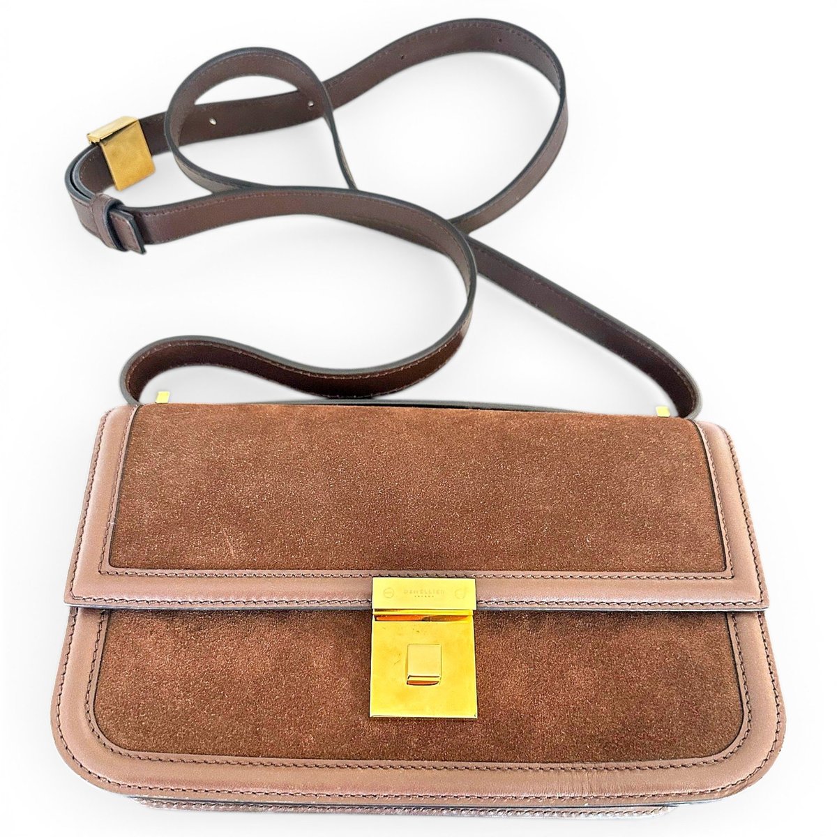 Leather crossbody bag