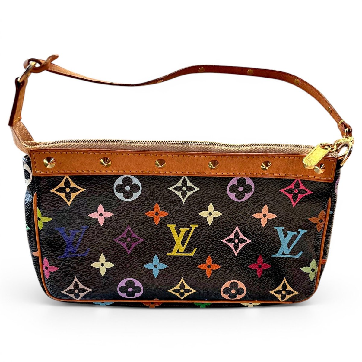 Pochette Accessoire leather handbag