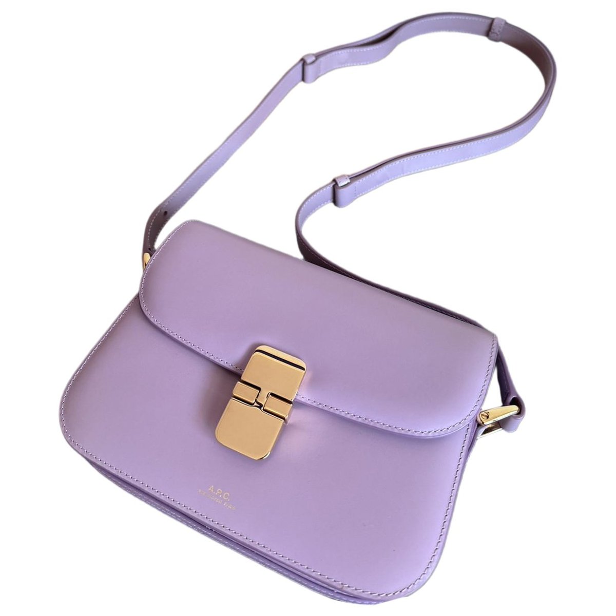 Leather crossbody bag