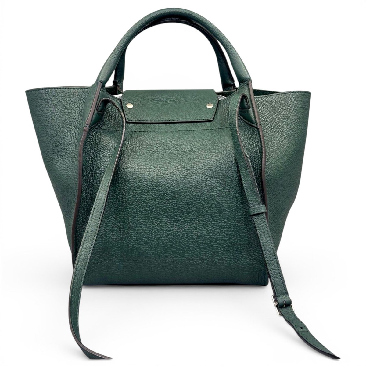 Belt leather handbag