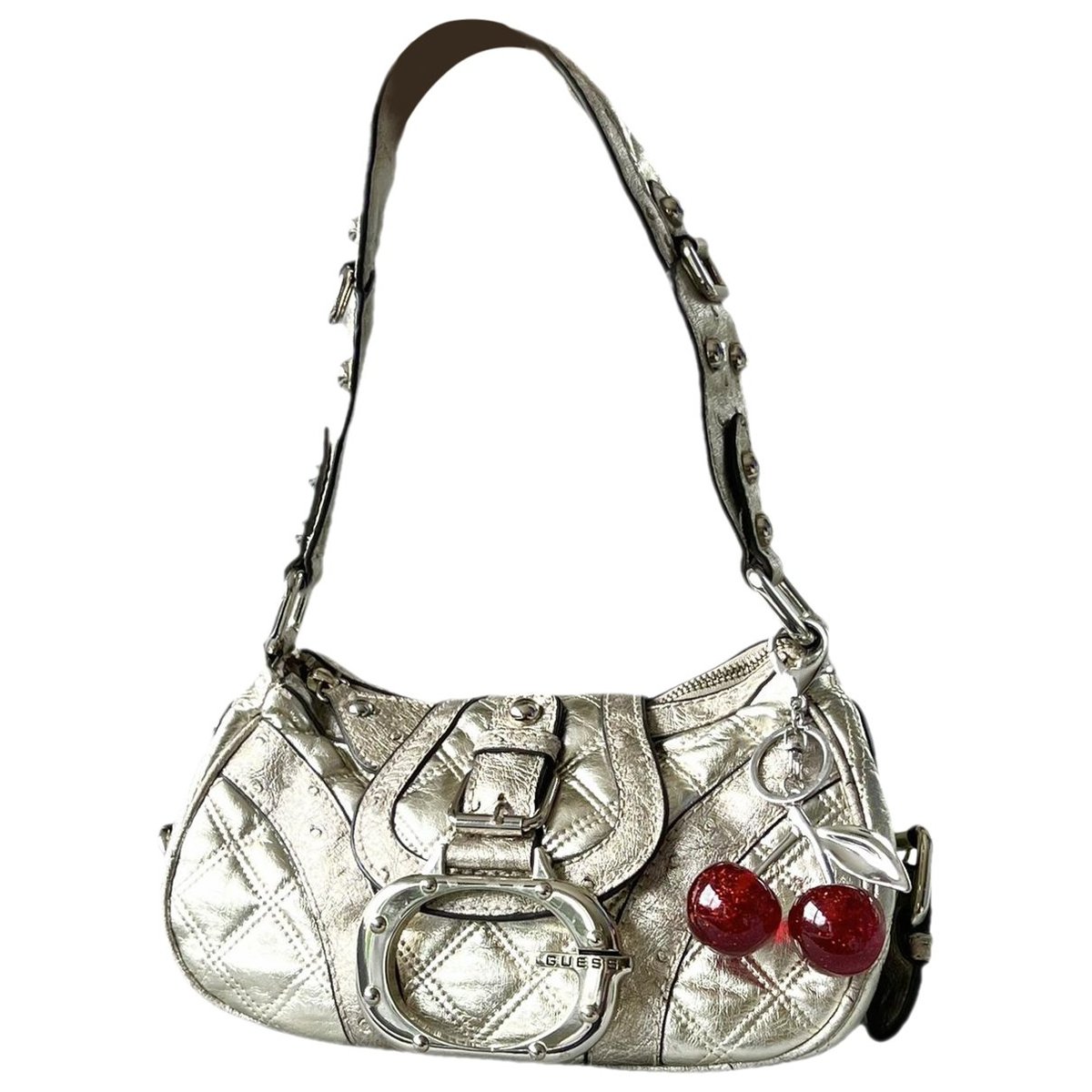 Patent leather handbag