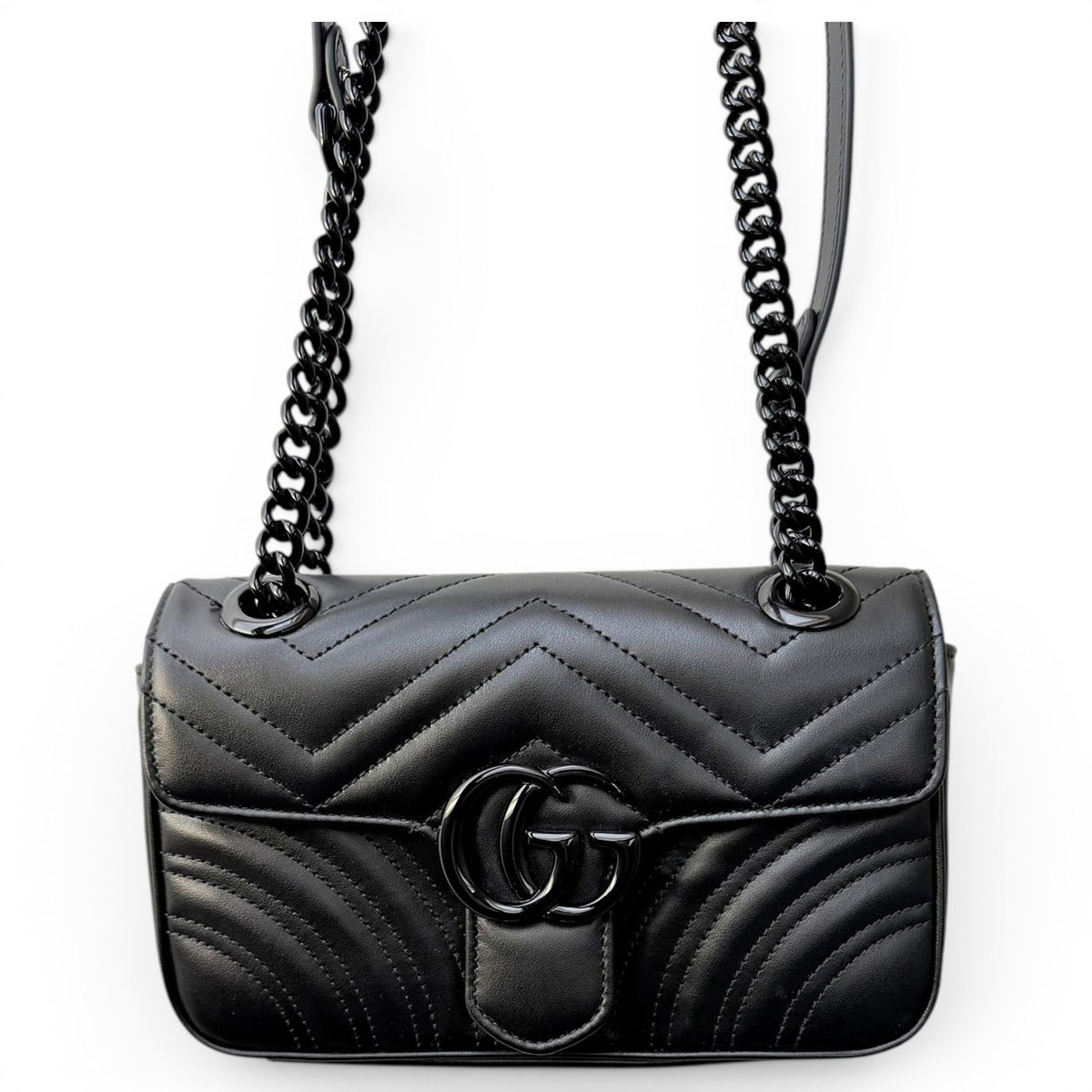 GG Marmont Flap leather crossbody bag