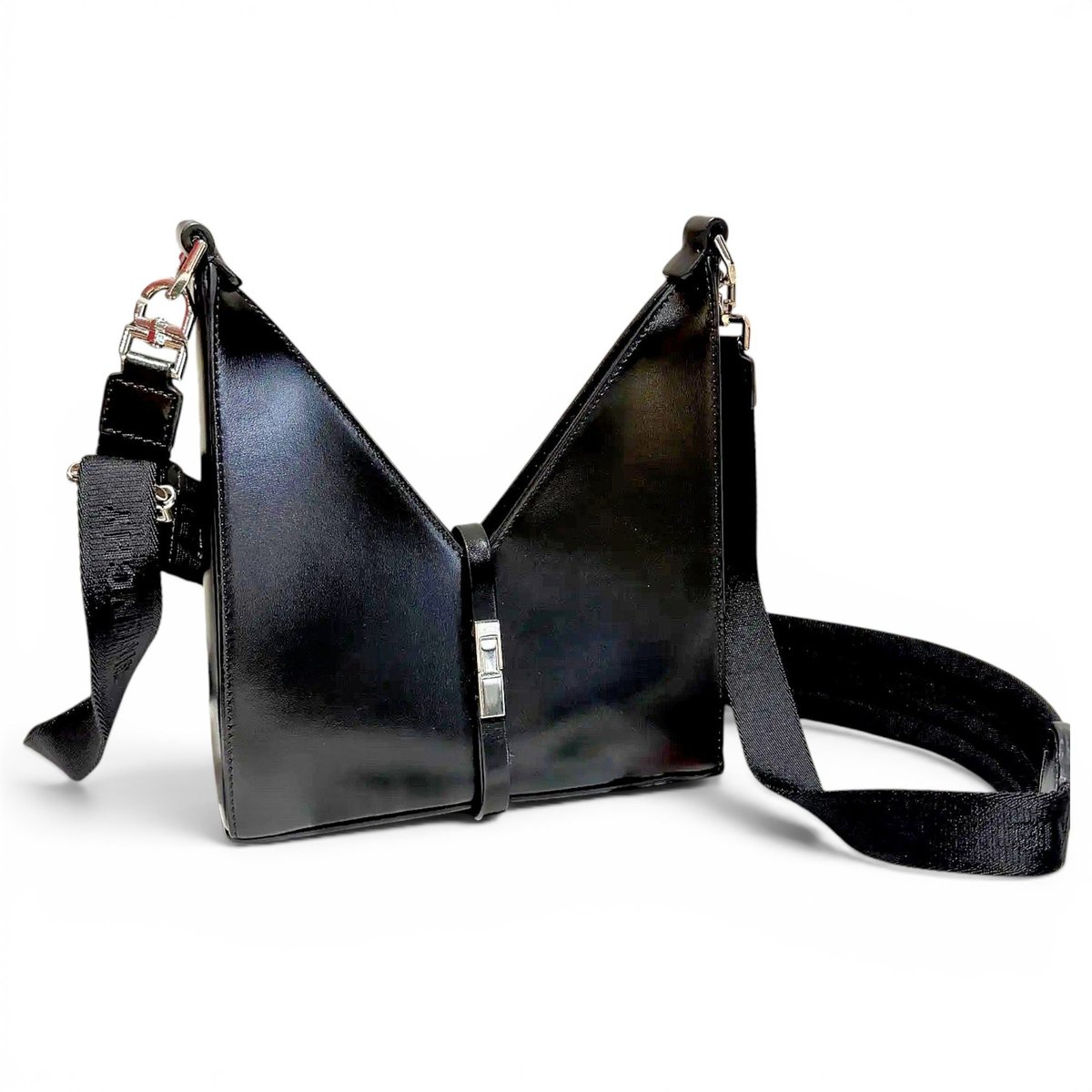 Y leather handbag
