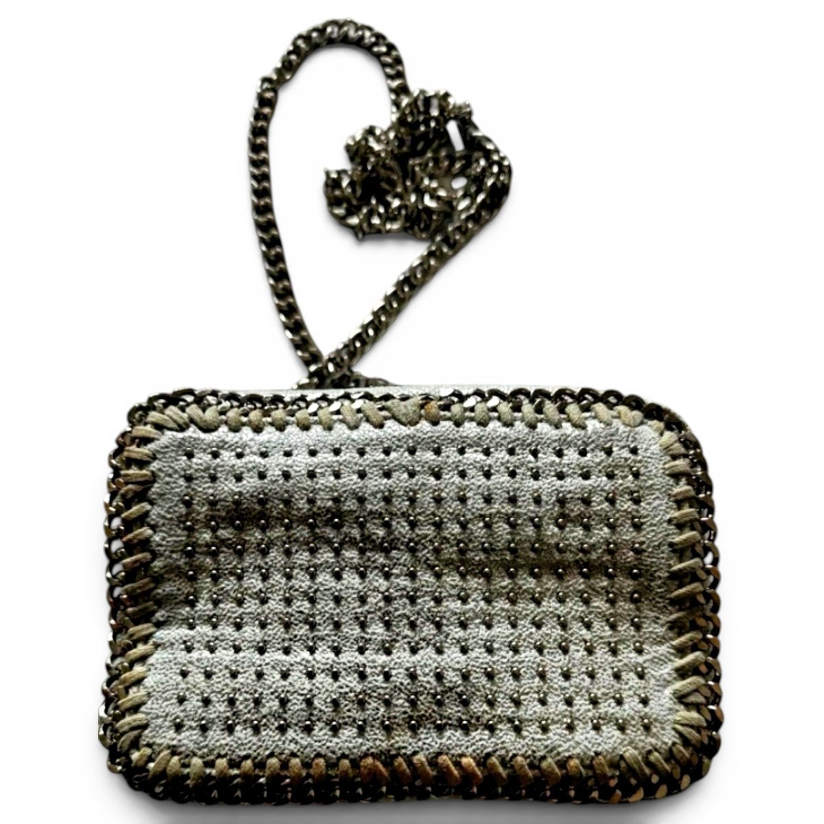 Vegan leather crossbody bag