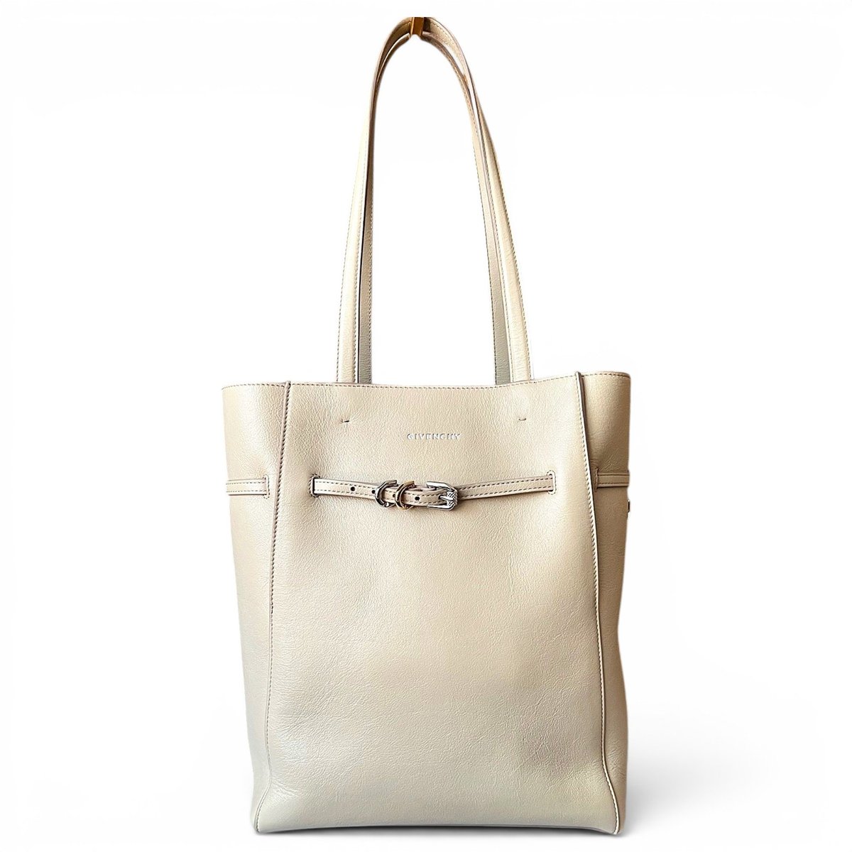 Whip leather tote