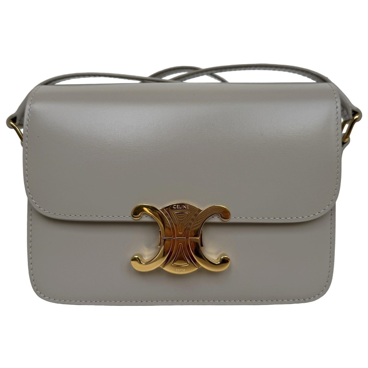 Triomphe leather bag