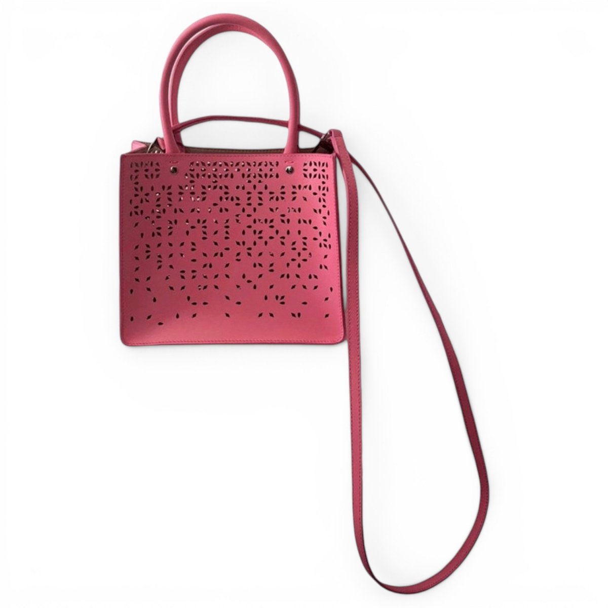 Mina leather handbag