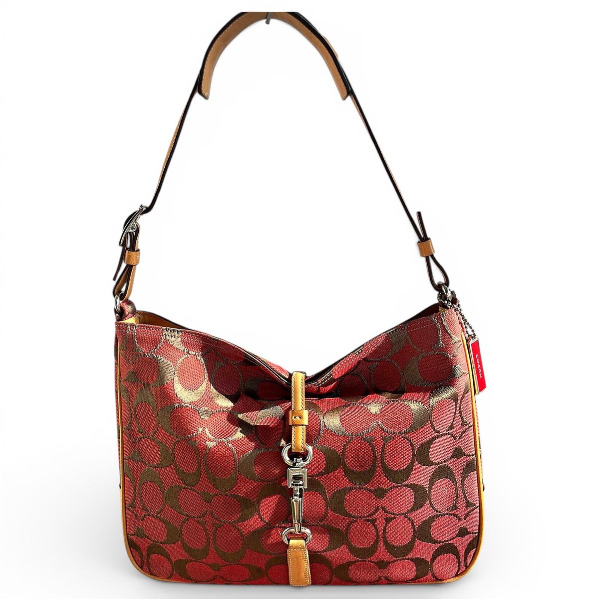 Signature Sufflette leather handbag