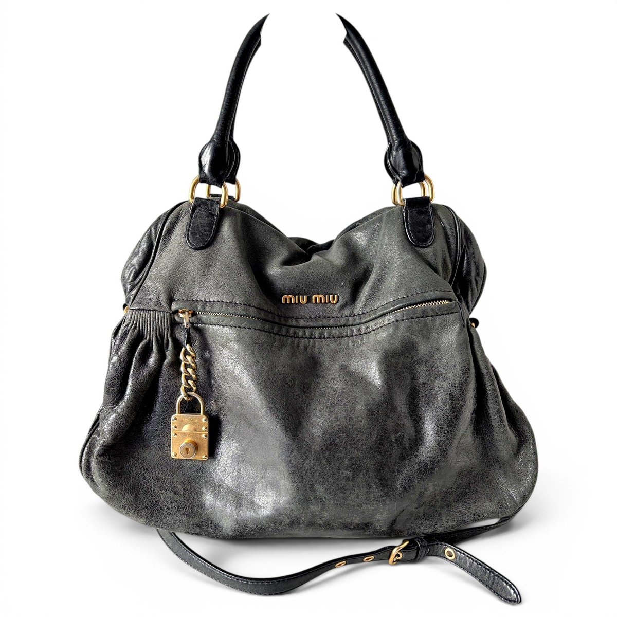 Vitello leather handbag