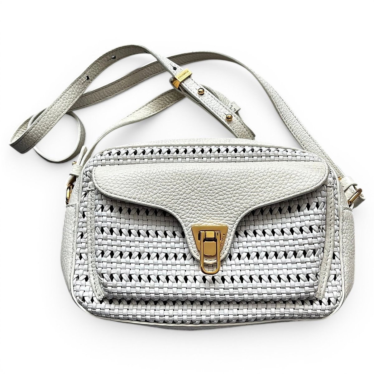 Leather crossbody bag