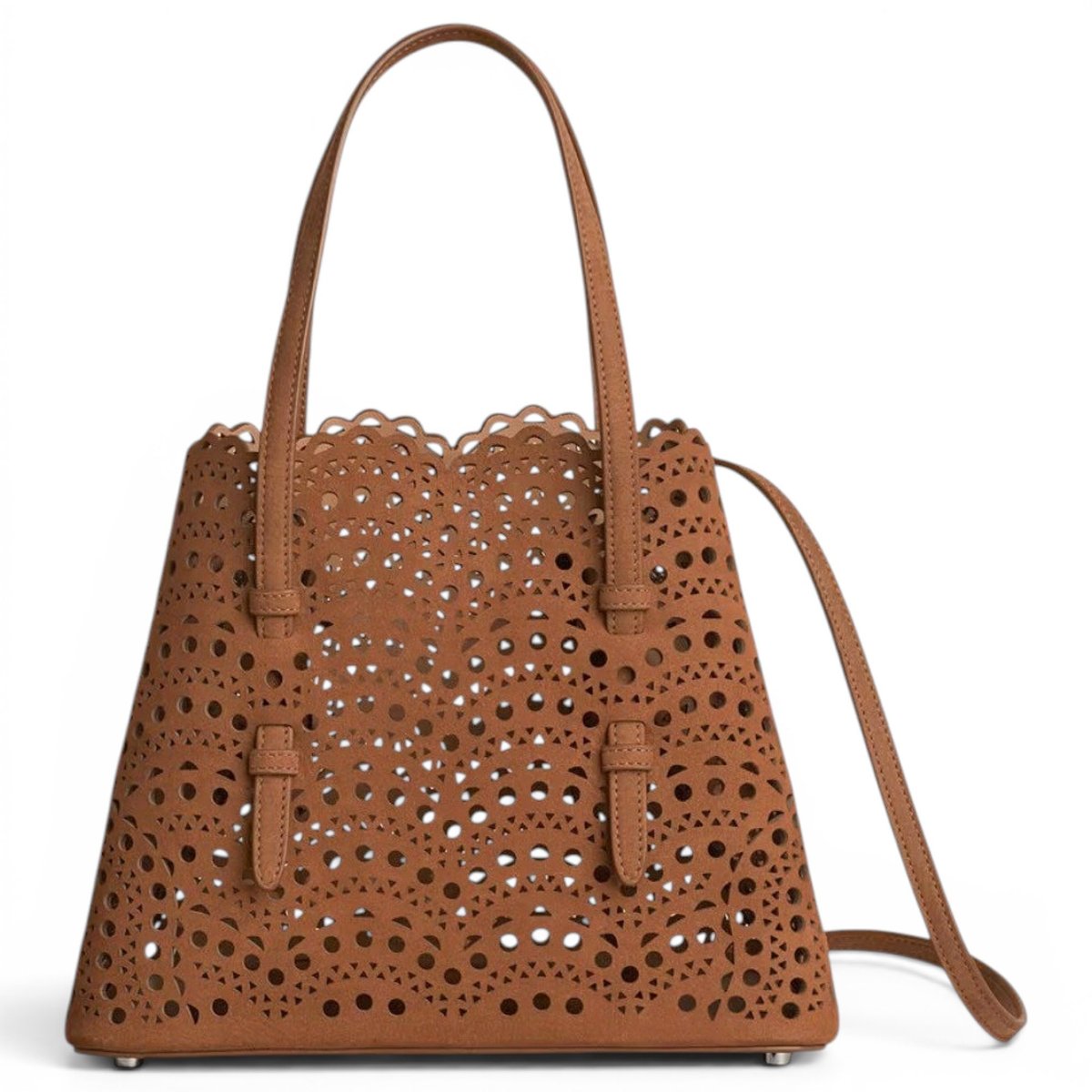 Mina leather tote