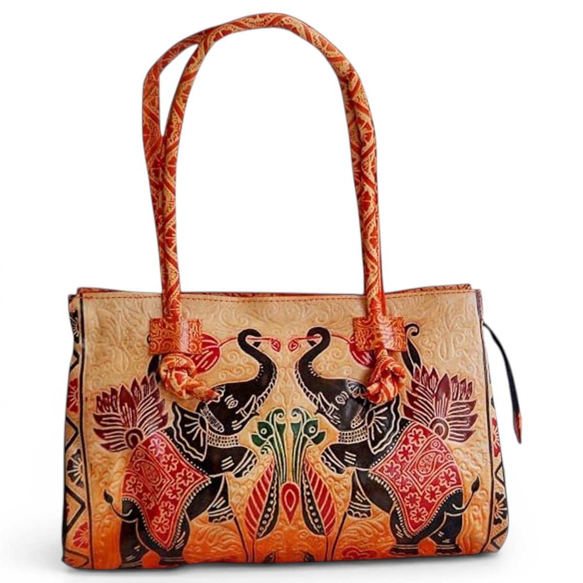 Leather handbag