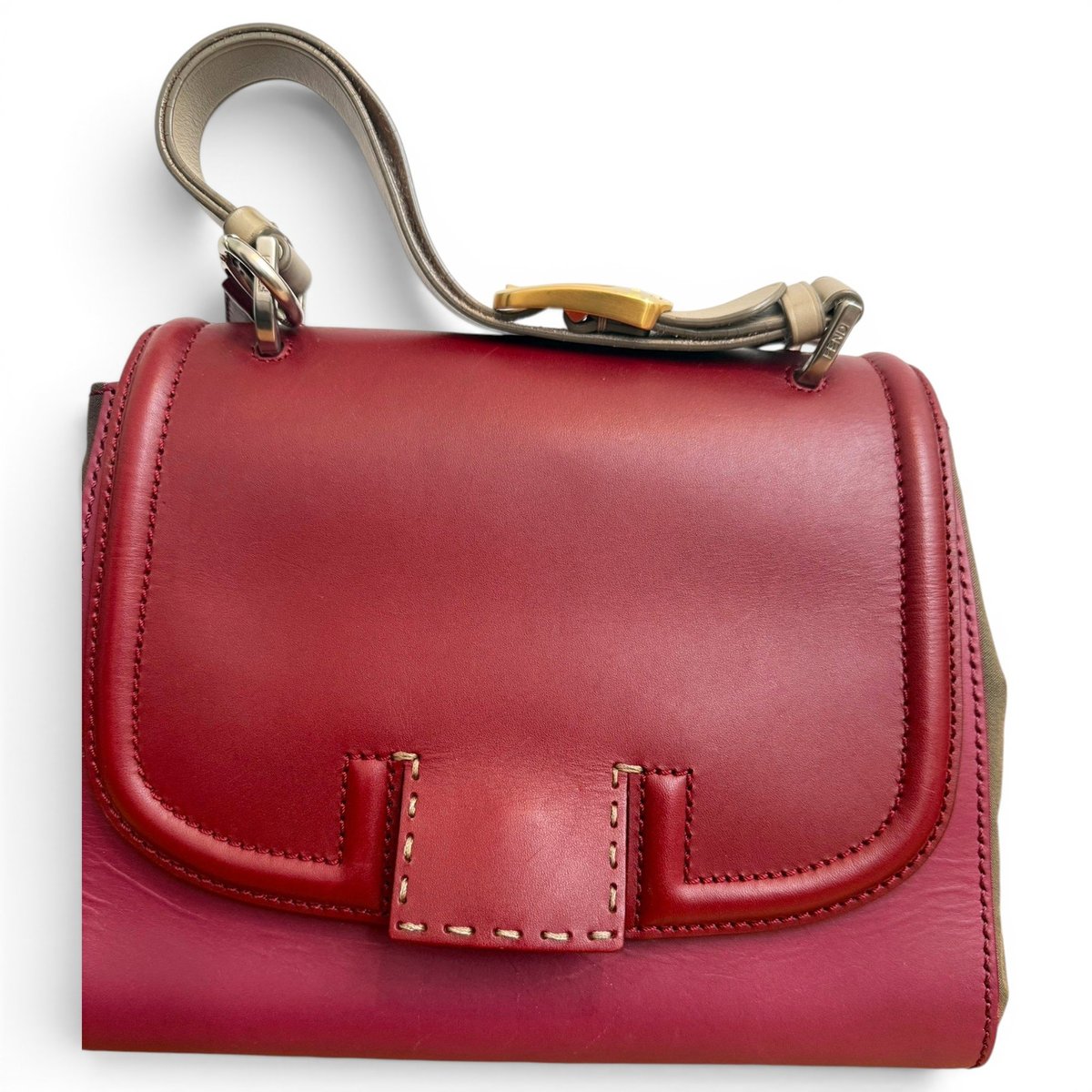 Leather handbag