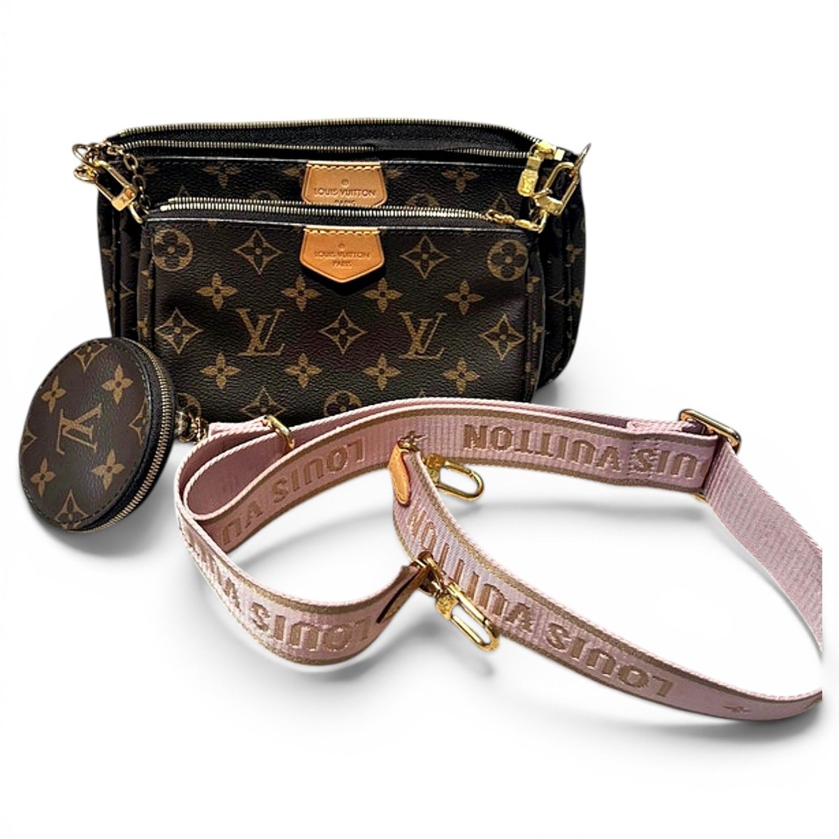 Multi Pochette Accessoires leather handbag