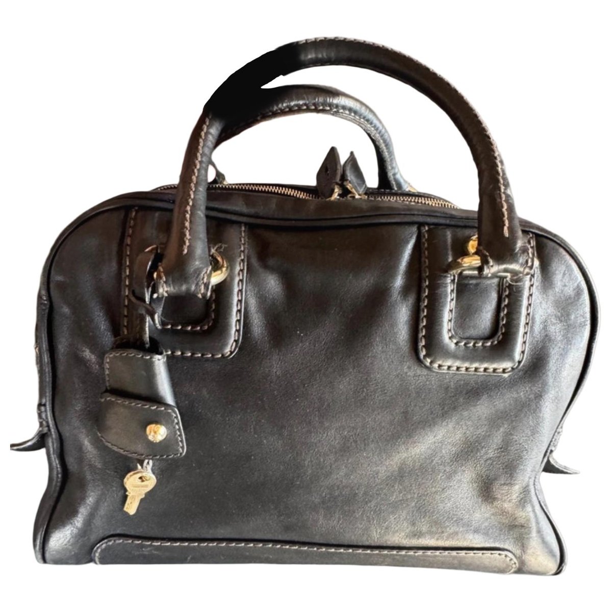 Leather handbag