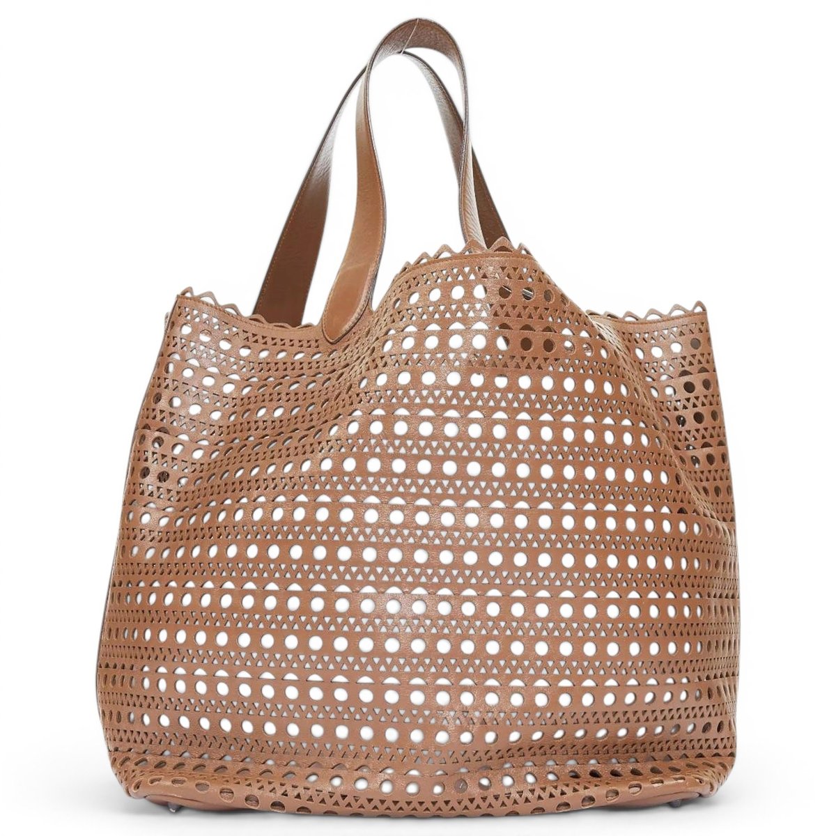 Leather handbag