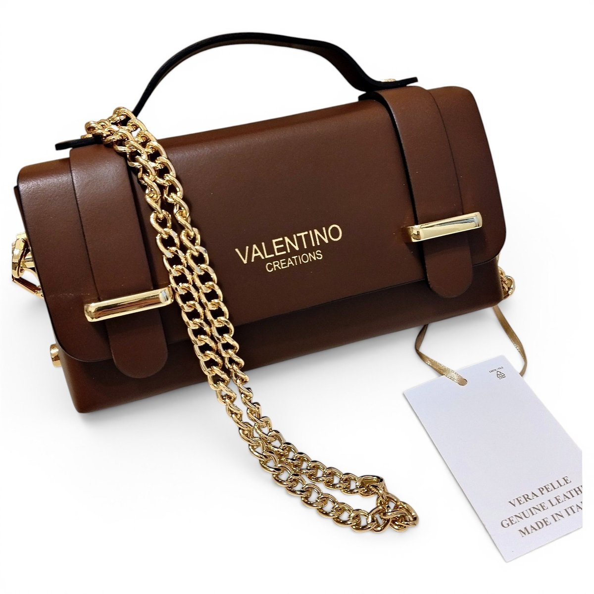 Leather crossbody bag