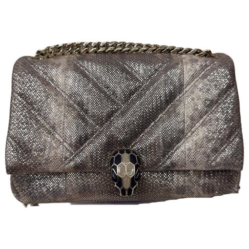 Exotic leathers handbag
