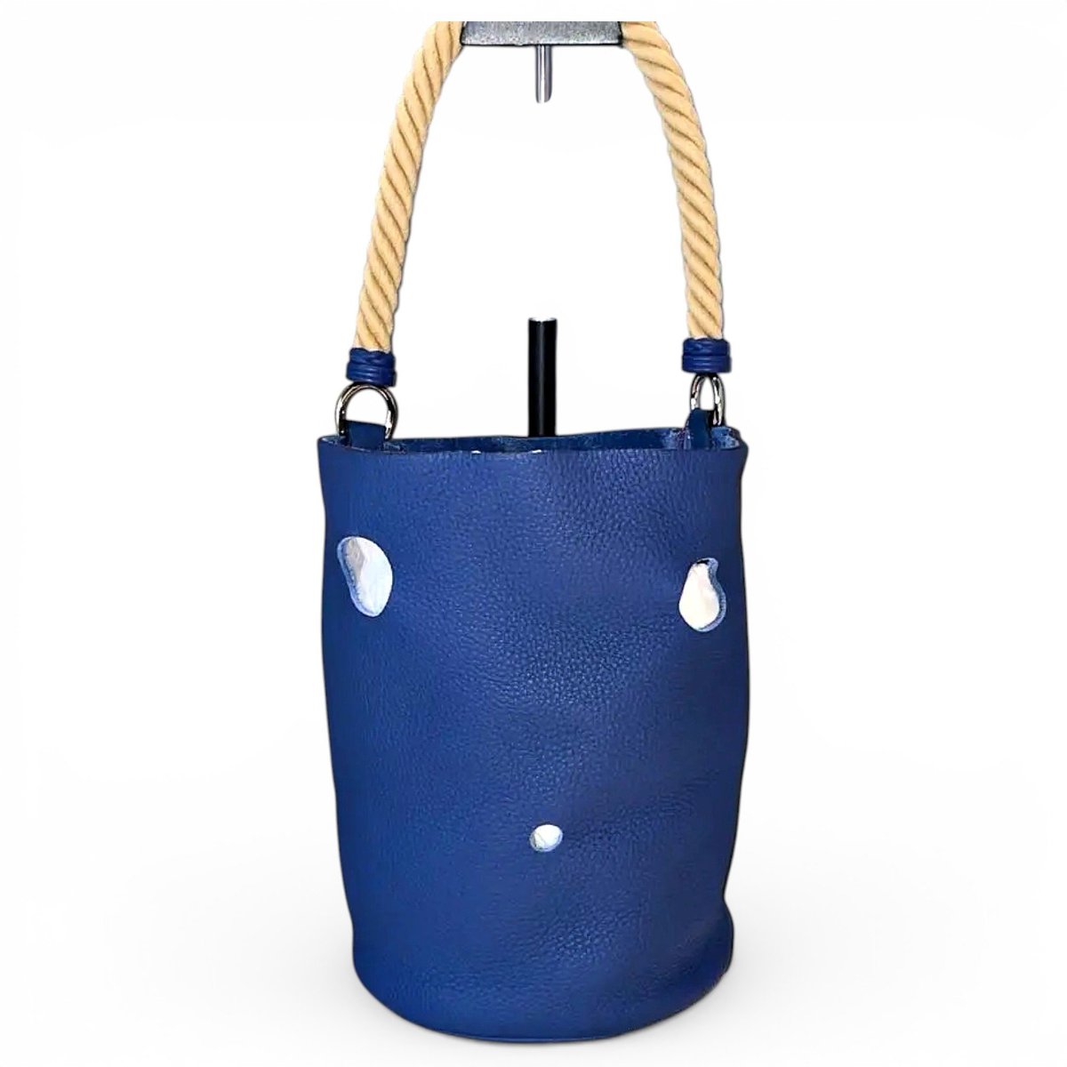 Picotin leather handbag