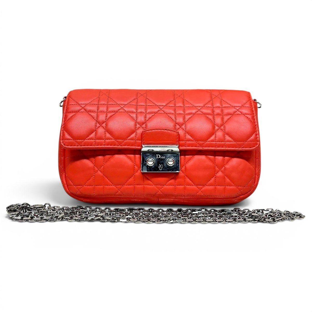 Miss Dior leather crossbody bag