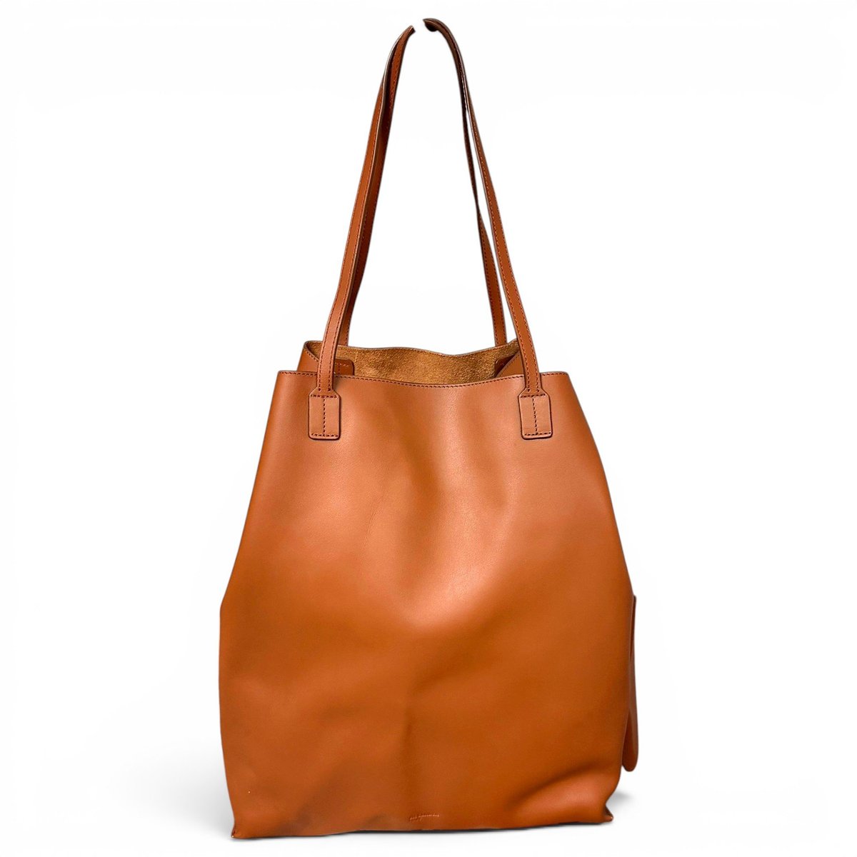 Leather tote