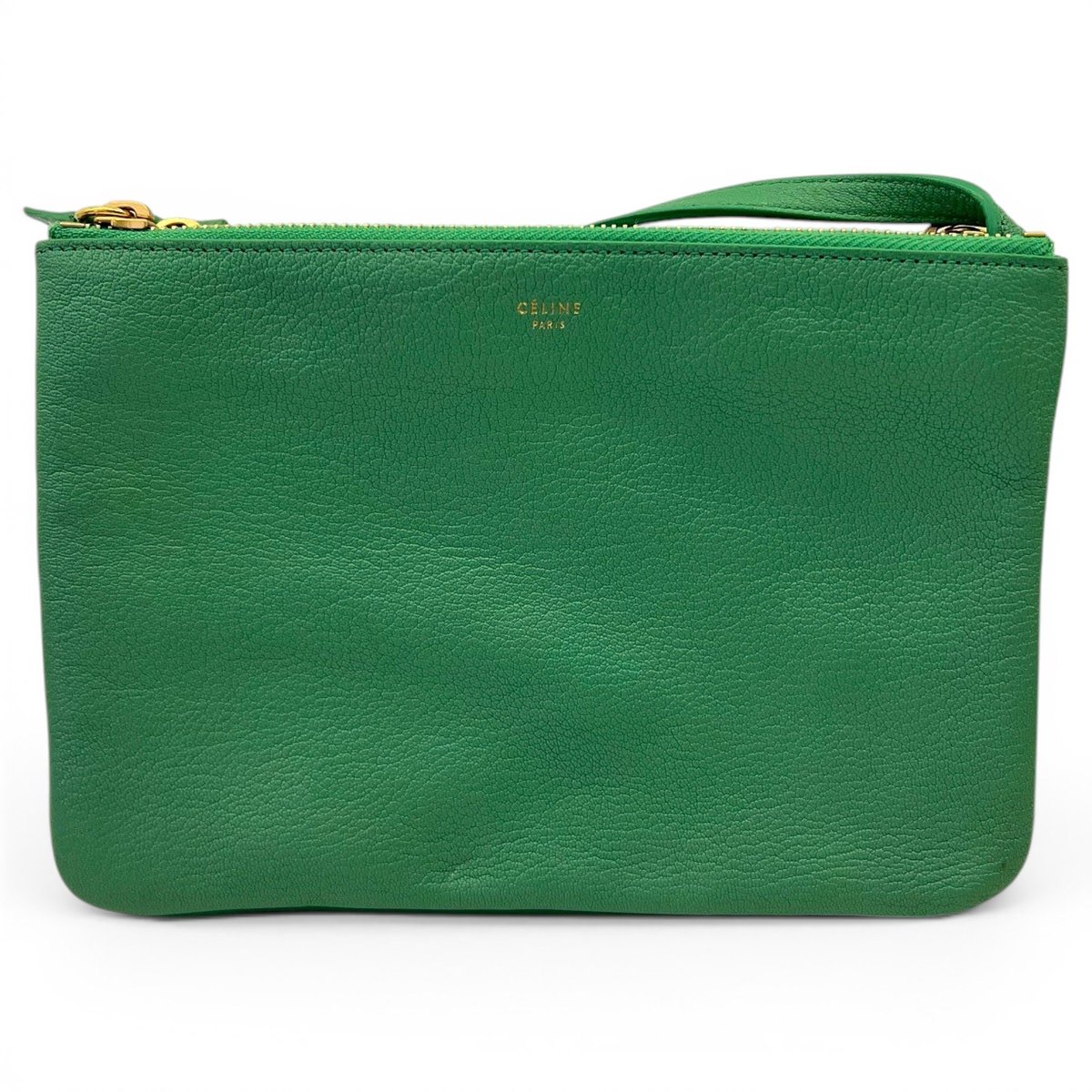 Trio leather crossbody bag