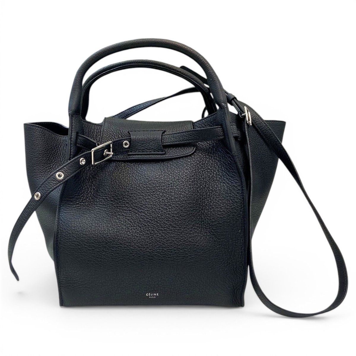 Big Bag leather handbag