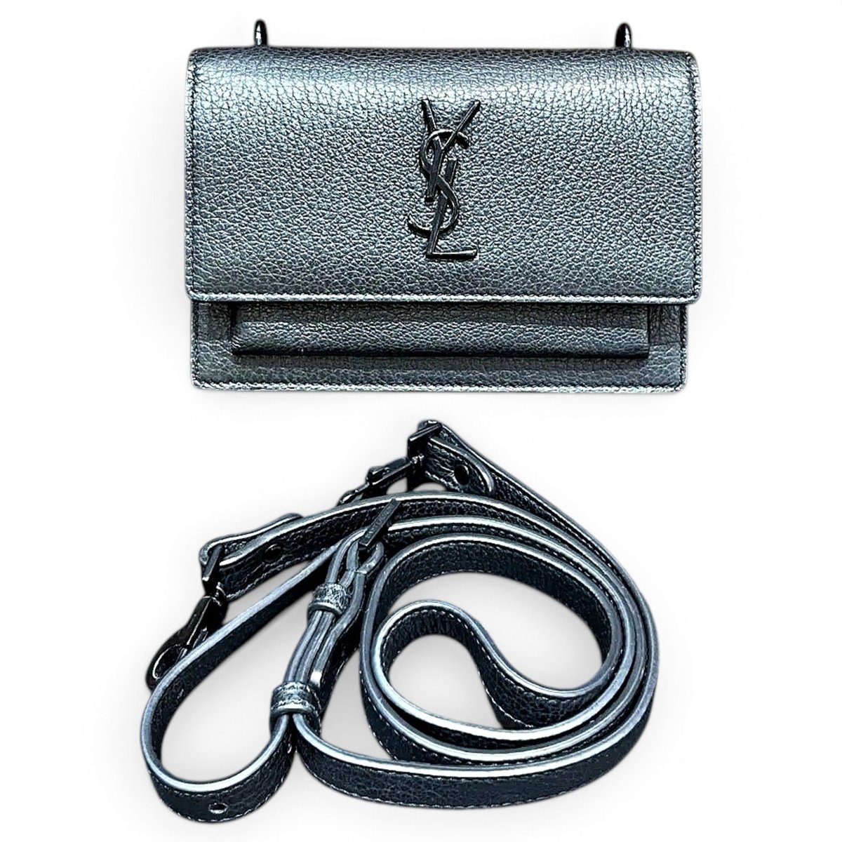 Sunset leather handbag