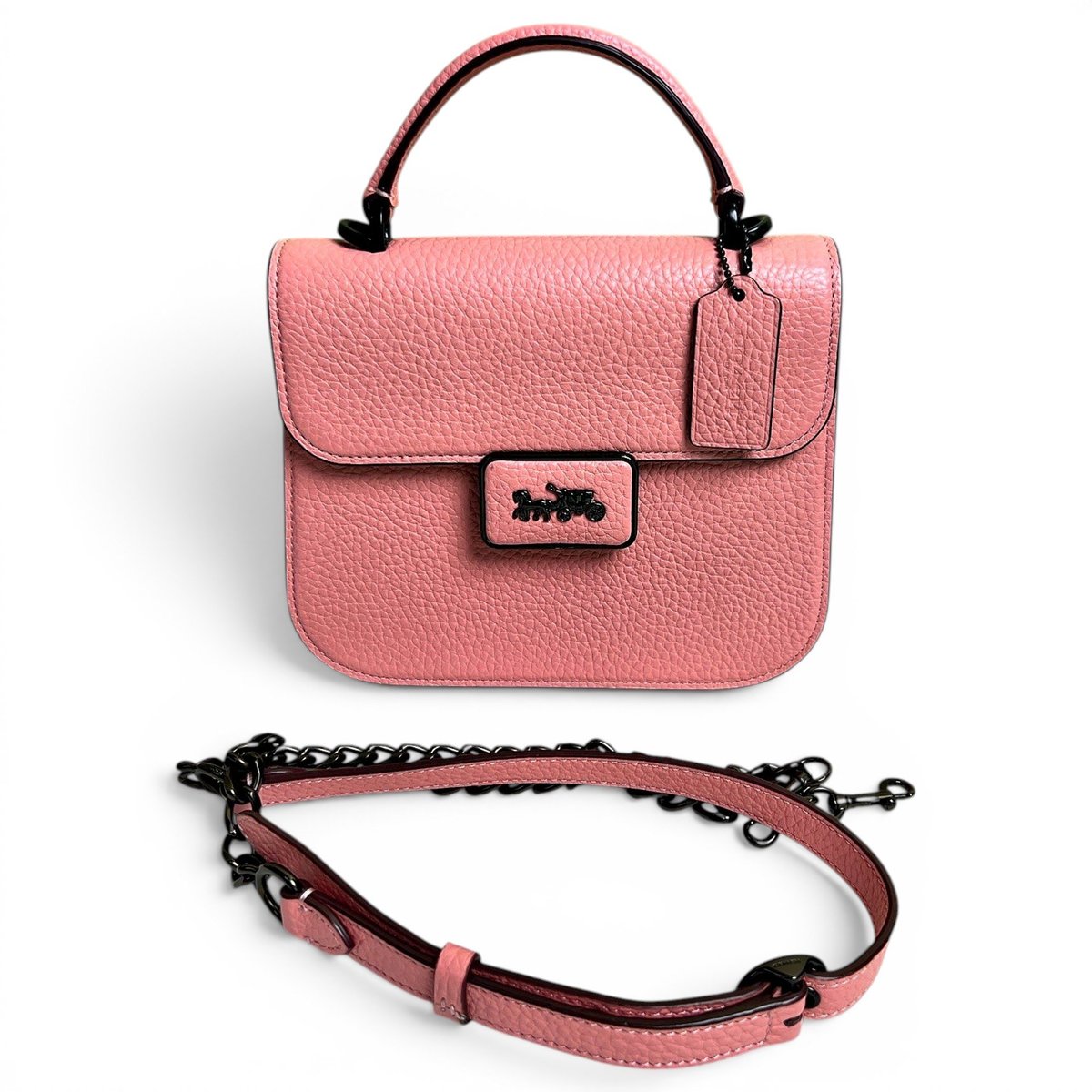 Leather crossbody bag
