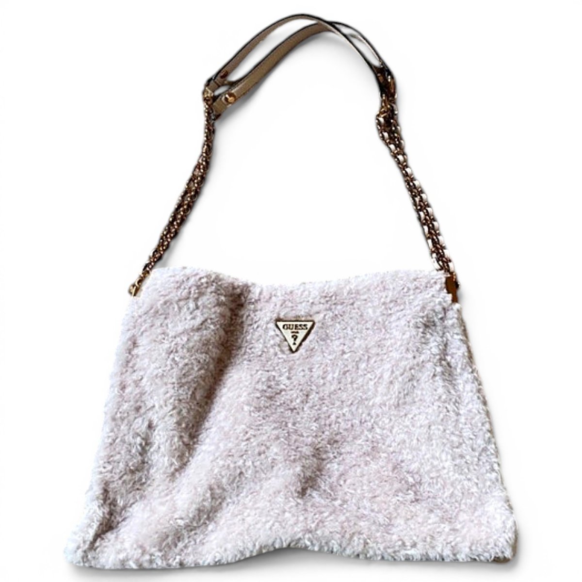 Faux fur handbag