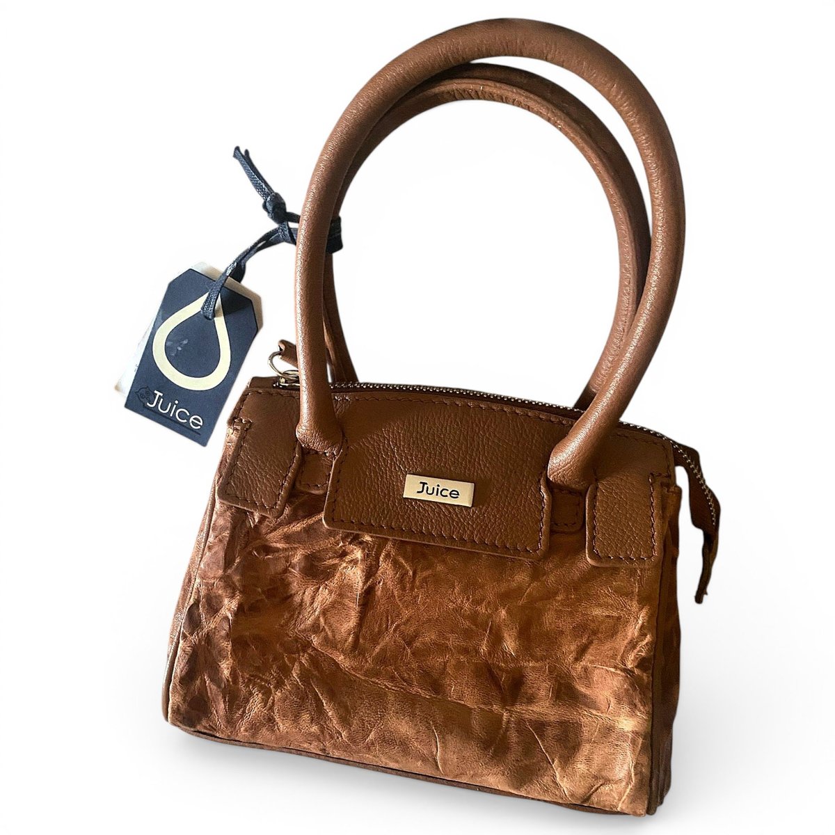 Leather handbag