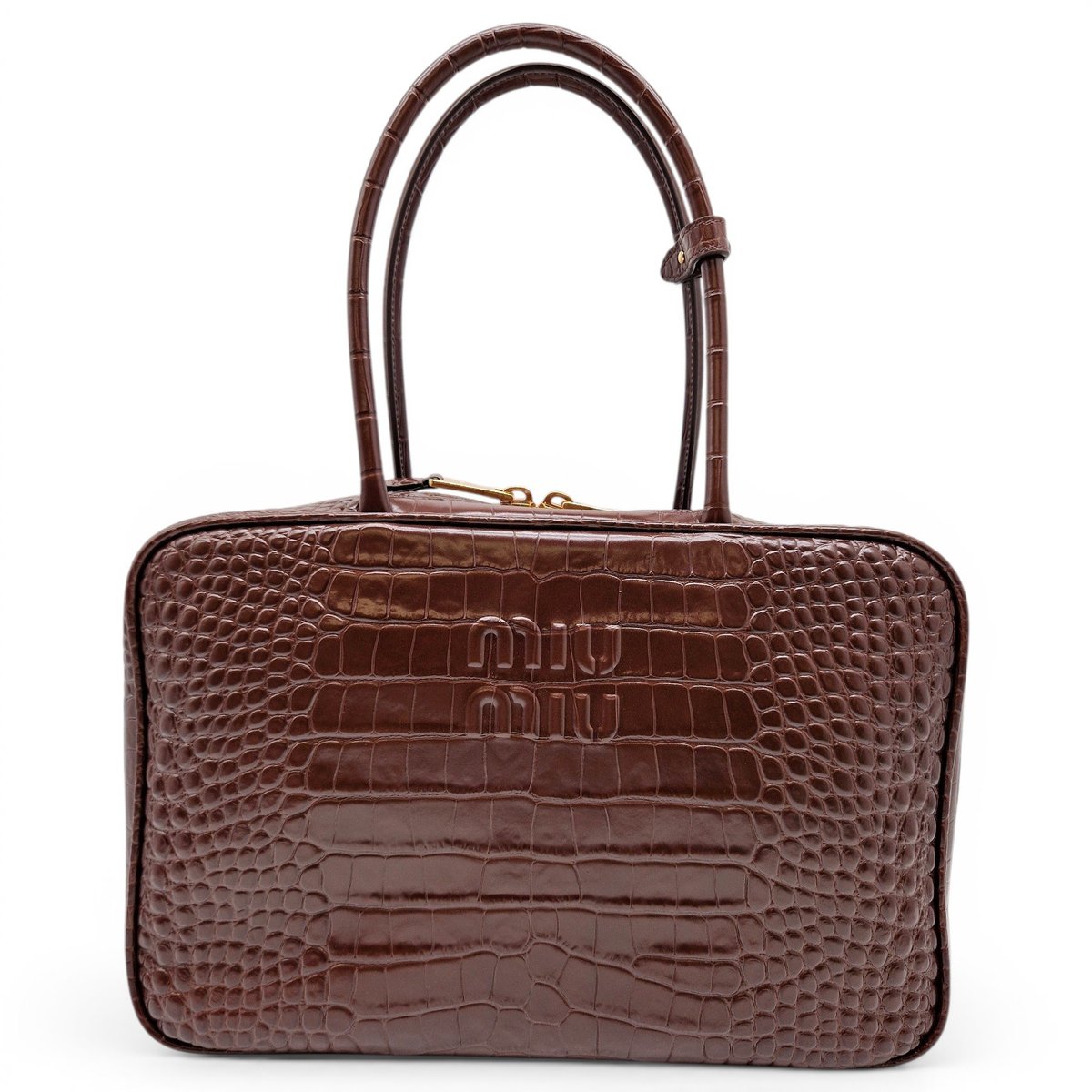 Beau leather handbag