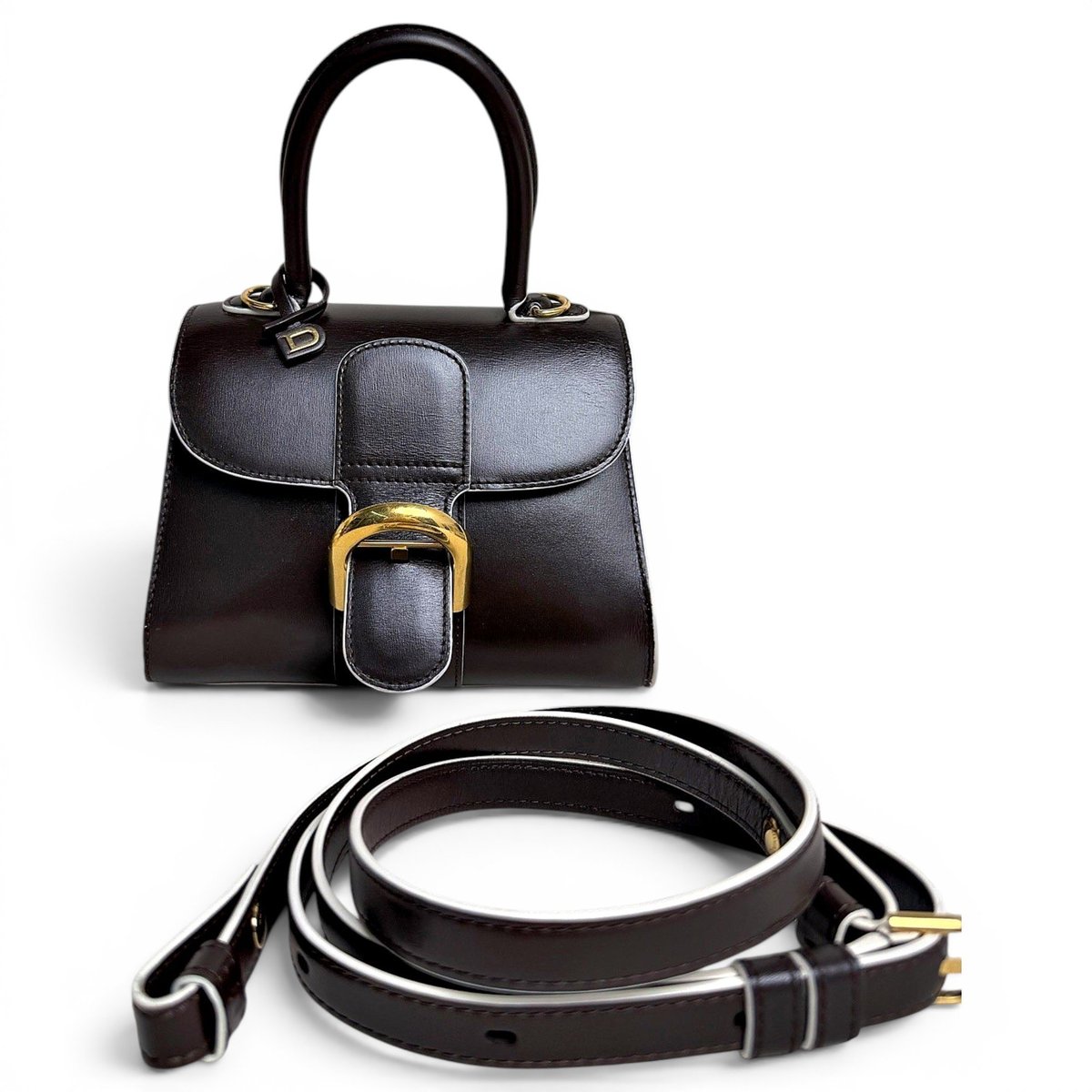 Brillant leather handbag