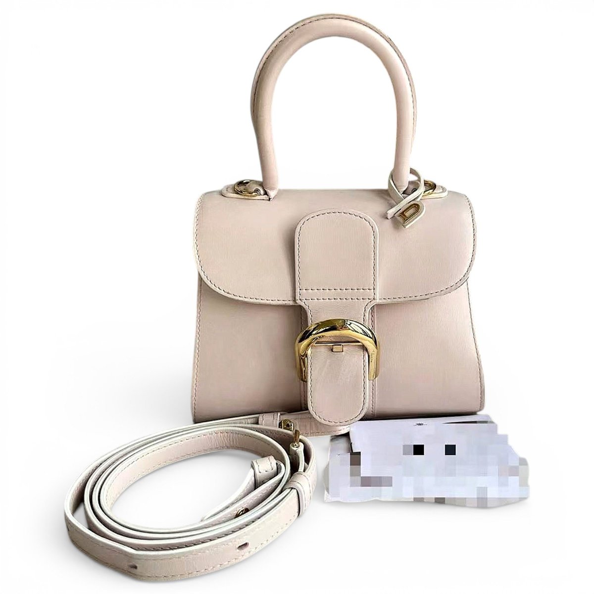 Brillant leather handbag