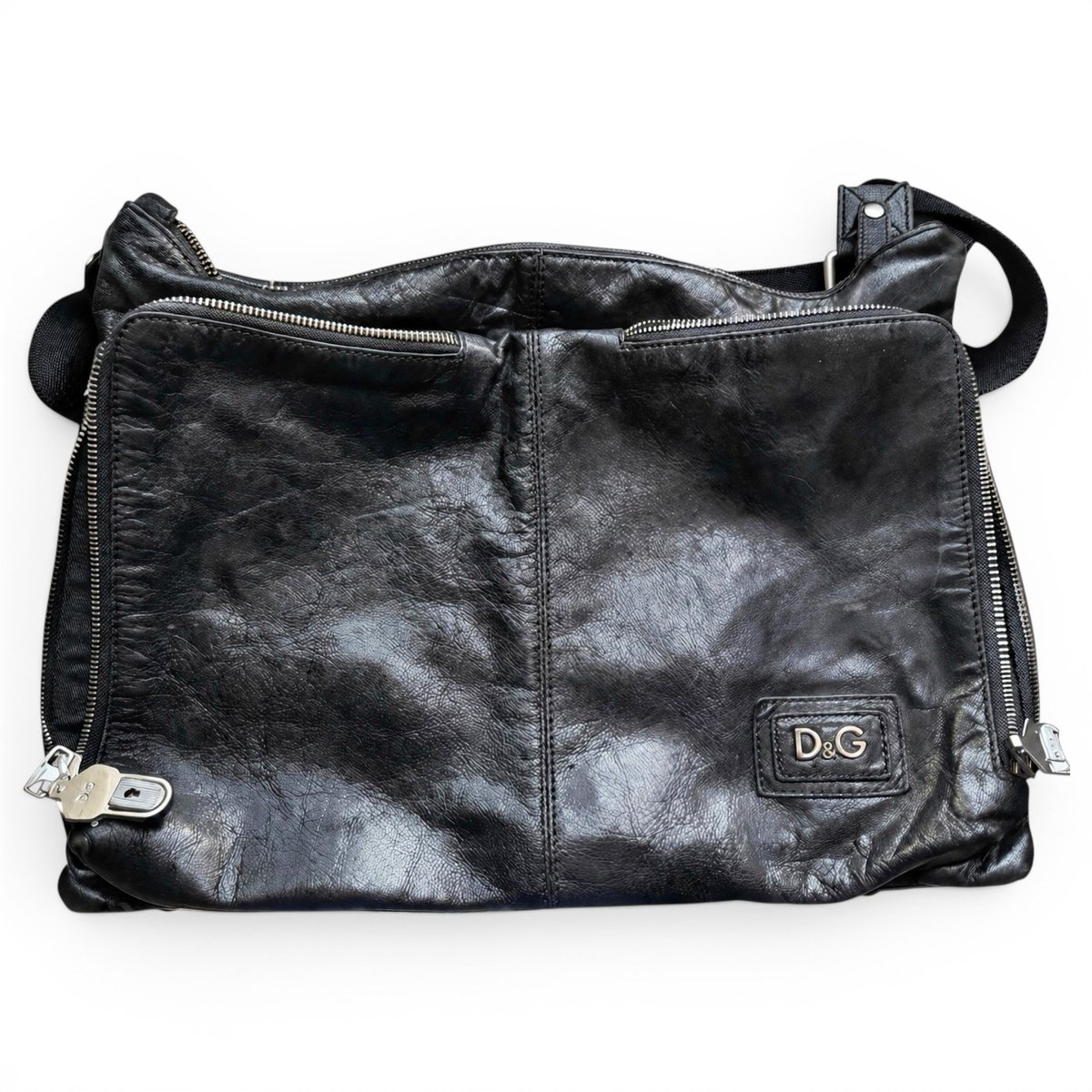 Leather crossbody bag
